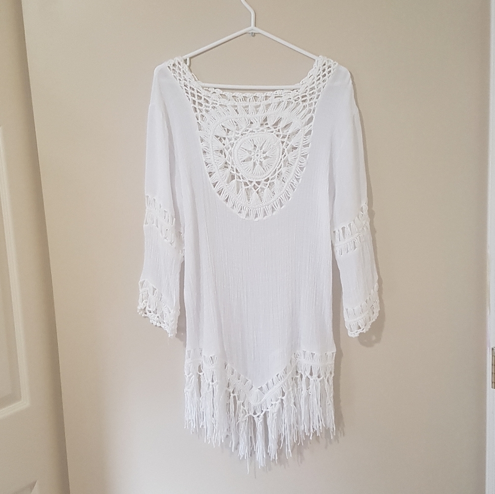 Beautiful beach coverup